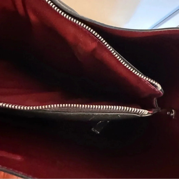 LAWFULL LONDON Iris black leather laptop work bag - Picture 9 of 12